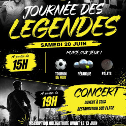 Journée des legendes !
